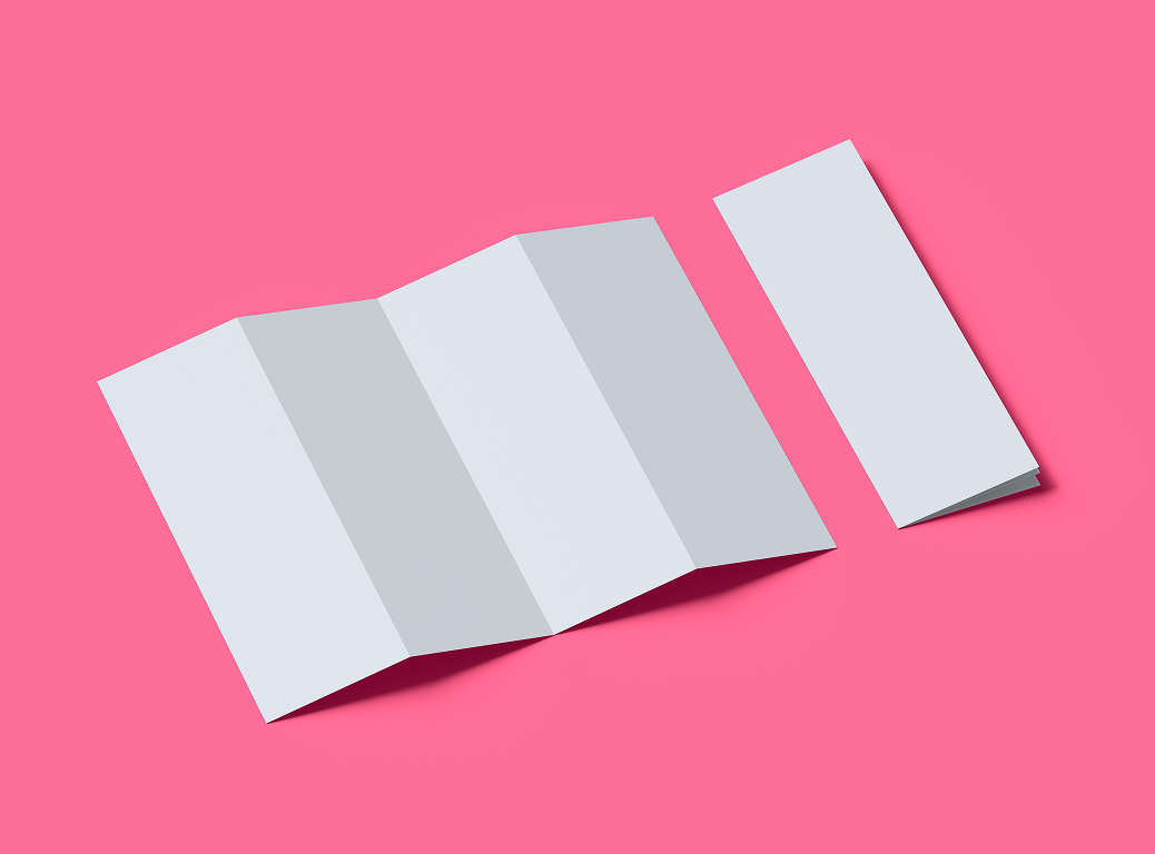 Tract 6 pages (3 volets)